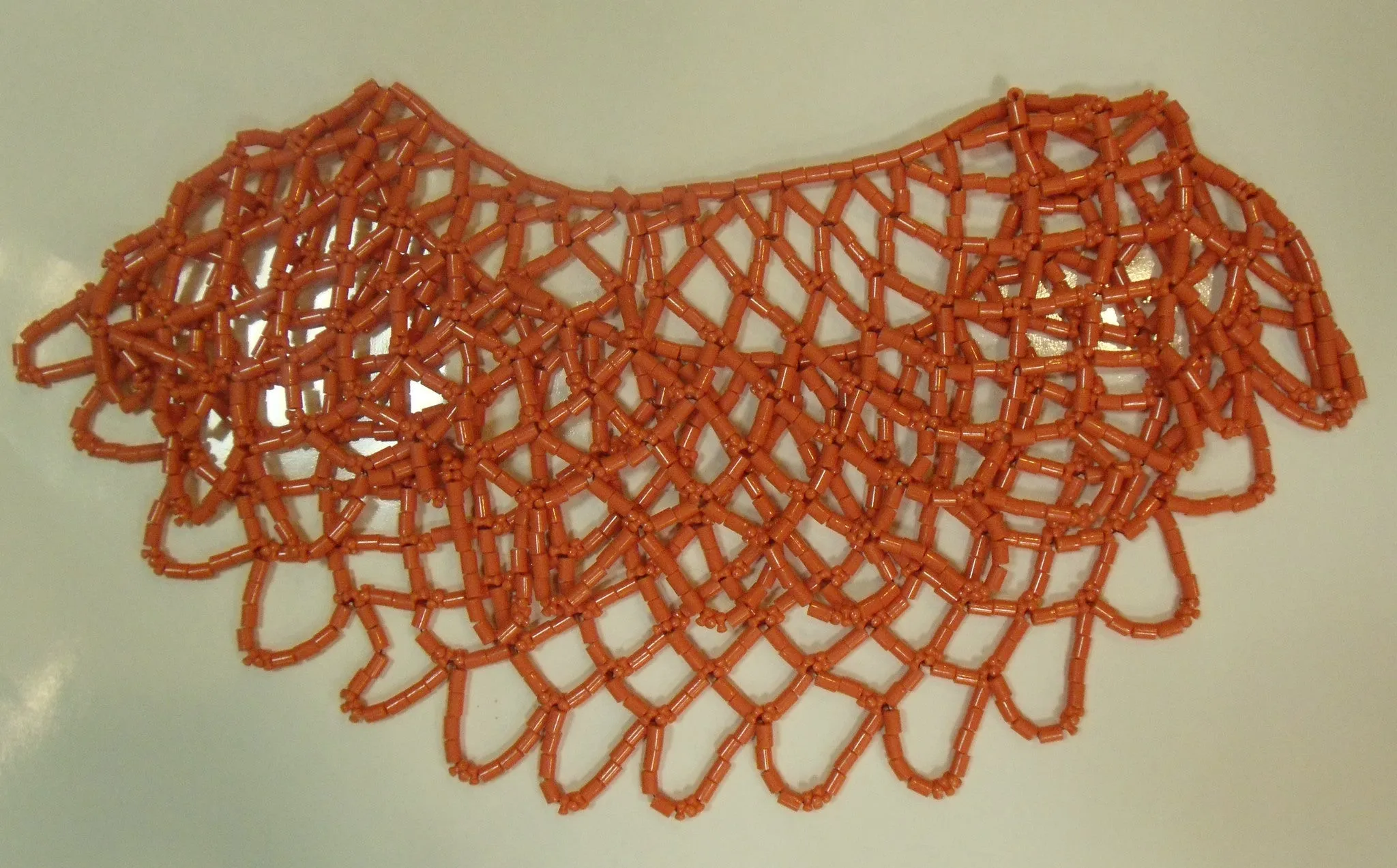 Traditional Nigerian Coral Inspired Necklace