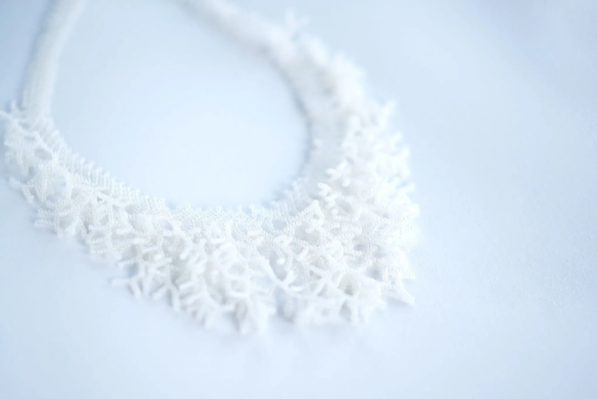 White Coral Necklace